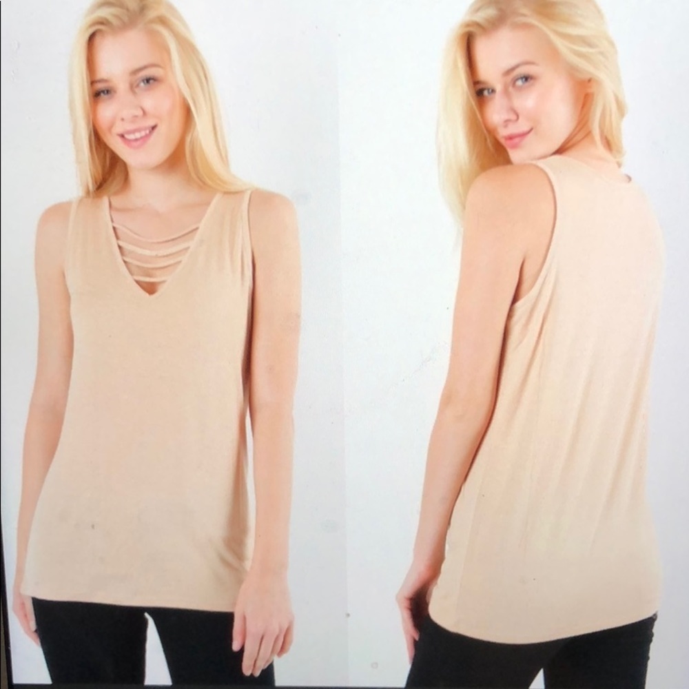 Tan tank Top